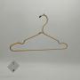 factory space saving metal rope hanger cloth braided cord wire clothes hanger