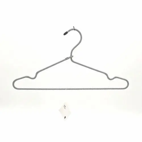 Wholesale High Quality Non Slip Display Rope Cloth Braided Cord Wire Hangers