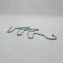 Fashion Design Colored Braided Cord Shirts Clothes Hangers Basic Non Slip Hange