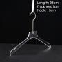 Clothing store hanger wedding dress hanger adult dress transparent crystal seamless clothes hanging high-grade acrylic hanger,length 38cm thickness 1cm golden hook