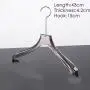 Crystal transparent seamless hanger acrylic plexiglass display stand high-end clothing brand wedding dress custom logo Crystal transparent seamless hanger acrylic plexiglass display stand high-end clothing brand wedding dress custom logo