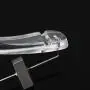 Factory direct sales acrylic transparent hanger 385mm*36mm round head crystal acrylic transparent hanger Factory direct sales acrylic transparent hanger 385mm*36mm round head crystal acrylic transparent hanger
