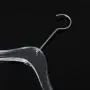 Factory direct sales acrylic transparent hanger 385mm*36mm round head crystal acrylic transparent hanger Factory direct sales acrylic transparent hanger 385mm*36mm round head crystal acrylic transparent hanger