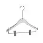 Factory direct sales acrylic transparent hanger 385mm*36mm round head crystal acrylic transparent hanger Factory direct sales acrylic transparent hanger 385mm*36mm round head crystal acrylic transparent hanger