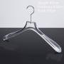 Plastic hardware transparent acrylic hanger plexiglass display stand high-end crystal clothing hanger Plastic hardware transparent acrylic hanger plexiglass display stand high-end crystal clothing hanger