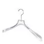 Plastic hardware transparent acrylic hanger plexiglass display stand high-end crystal clothing hanger