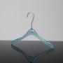 Transparent acrylic crystal hanger plexiglass display stand high-end clothing hanger crystal transparent clothing support