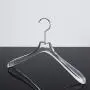 Wholesale clothing store transparent crystal acrylic hanger women's clothing bridal shop seamless clothes hanging plexiglass pants rack Wholesale clothing store transparent crystal acrylic hanger women's clothing bridal shop seamless clothes hanging plexiglass pants rack