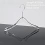 Transparent acrylic crystal hanger plexiglass display rack clothing hanger shopping mall window display hanger
