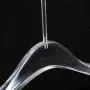 Transparent acrylic crystal hanger plexiglass display rack clothing hanger shopping mall window display hanger Transparent acrylic crystal hanger plexiglass display rack clothing hanger shopping mall window display hanger