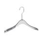 Transparent acrylic crystal hanger plexiglass display rack clothing hanger shopping mall window display hanger