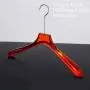 Adult wedding dress transparent crystal hanger High-end clothing hanger Customized transparent amber acrylic hanger