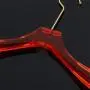 High-end clothing hanger Customized red transparent acrylic hanger Adult wedding dress transparent crystal hanger High-end clothing hanger Customized red transparent acrylic hanger Adult wedding dress transparent crystal hanger