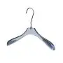 Factory direct sale transparent high-end hanger custom hanging seamless transparent crystal smooth acrylic transparent hanger wholesale Factory direct sale transparent high-end hanger custom hanging seamless transparent crystal smooth acrylic transparent hanger wholesale
