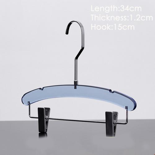 High-end clothing hangers custom hangers Transparent crystal hangers can be customized New transparent crystal hangers