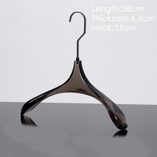 Factory direct sale transparent crystal hanger plexiglass acrylic display stand high-end clothing brand hanger wholesale Factory direct sale transparent crystal hanger plexiglass acrylic display stand high-end clothing brand hanger wholesale