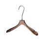 New tea transparent color crystal hanger seamless and transparent clothing store clothing men and women clothing display hangers