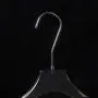 Factory direct clothing store display hanger crystal transparent acrylic seamless trouser clip bridal shop clothes hook custom Factory direct clothing store display hanger crystal transparent acrylic seamless trouser clip bridal shop clothes hook custom