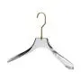 Factory direct sale acrylic transparent crystal hanger plexiglass display stand wholesale clothing brand hanger Factory direct sale acrylic transparent crystal hanger plexiglass display stand wholesale clothing brand hanger