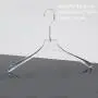 New transparent color acrylic crystal hanger seamless transparent clothing store men's women's children's clothes display hangers New transparent color acrylic crystal hanger seamless transparent clothing store men's women's children's clothes display hangers