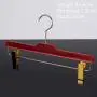 Custom-made transparent red clothing hanger Hotel special transparent crystal hanger Wholesale acrylic clothes hanger Custom-made transparent red clothing hanger Hotel special transparent crystal hanger Wholesale acrylic clothes hanger