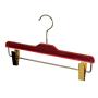 Custom-made transparent red clothing hanger Hotel special transparent crystal hanger Wholesale acrylic clothes hanger