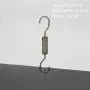 Factory custom multi-purpose transparent black S-shaped hook crystal S hook creative hanger bedroom double-headed clothes hook