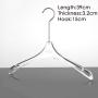 Transparent acrylic crystal hanger plexiglass display stand high-end clothing hanger crystal transparent clothing support