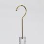 Multifunctional acrylic s hook transparent color s hook double head s hook s type plastic hook environmental protection display hook