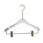 Clothing store transparent acrylic crystal hanger special non-slip hanger for wedding dress without trace hanger can be customized logo