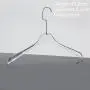 Factory direct sale transparent acrylic crystal hanger can be processed without trace transparent clothing store boys and girls clothes hangers