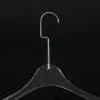 Factory direct sale transparent acrylic crystal hanger can be processed without trace transparent clothing store boys and girls clothes hangers