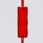 Factory wholesale custom acrylic hanger transparent red crystal double head hook transparent crystal jewelry hanger hook Factory wholesale custom acrylic hanger transparent red crystal double head hook transparent crystal jewelry hanger hook