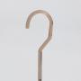 Multi-purpose S-shaped hook transparent brown crystal S-hook creative clothes hanger coat hook support customized processing