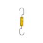 Factory customized multi-purpose transparent yellow S-shaped double-headed hook crystal S hook creative hanger coat hook wholesale