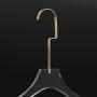 Factory direct sale crystal transparent garment hanger acrylic transparent color hanger pants clip high-end wedding dress hanger custom