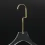 Factory direct sale crystal transparent garment hanger acrylic transparent color hanger pants clip high-end wedding dress hanger custom Factory direct sale crystal transparent garment hanger acrylic transparent color hanger pants clip high-end wedding dress hanger custom