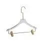 Factory direct sale crystal transparent garment hanger acrylic transparent color hanger pants clip high-end wedding dress hanger custom Factory direct sale crystal transparent garment hanger acrylic transparent color hanger pants clip high-end wedding dress hanger custom