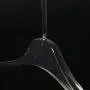 Factory wholesale custom acrylic hanger crystal clear black round head hanger clothing store clear crystal hanger Factory wholesale custom acrylic hanger crystal clear black round head hanger clothing store clear crystal hanger