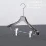 Acrylic transparent hanger Transparent black high-end hanger To map processing square head acrylic pants hanger wholesale Acrylic transparent hanger Transparent black high-end hanger To map processing square head acrylic pants hanger wholesale
