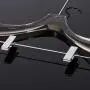 Acrylic transparent hanger Transparent black high-end hanger To map processing square head acrylic pants hanger wholesale Acrylic transparent hanger Transparent black high-end hanger To map processing square head acrylic pants hanger wholesale