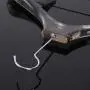 Acrylic transparent hanger Transparent black high-end hanger To map processing square head acrylic pants hanger wholesale Acrylic transparent hanger Transparent black high-end hanger To map processing square head acrylic pants hanger wholesale
