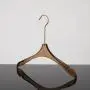 Transparent crystal acrylic hanger black and white women's clothing bridal shop seamless clothes hanging plexiglass rack wholesale