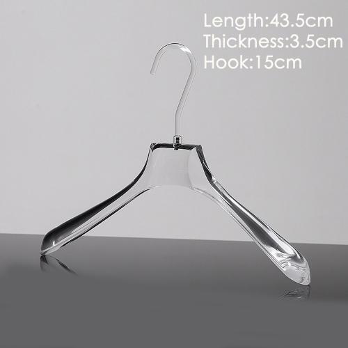 Factory wholesale high-end clothing store clothes hang clothing store plexiglass custom hangers clothes support acrylic hangers Factory wholesale high-end clothing store clothes hang clothing store plexiglass custom hangers clothes support acrylic hangers