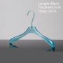 Clothing store plexiglass hanger clothes support acrylic transparent hanger wholesale custom high-end clothing store clothes hang