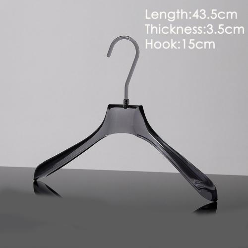 Spot wholesale high-end clothing store clothes hang clothing store plexiglass multi-color hangers clothes support acrylic hangers