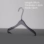 Clothing store transparent hanger acrylic wedding dress hanger household crystal women's clothing hanger custom high-end hotel hanger