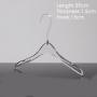 Customized high-end hotel hangers clothing store transparent hangers acrylic wedding hangers home crystal women's clothes hangers