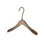 Clothing store transparent hanger acrylic wedding dress hanger household crystal women's clothing hanger custom high-end hotel hanger