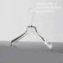 Studio hotel seamless clothes hanging plexiglass hangers wholesale custom clothing store acrylic hangers bridal shop Studio hotel seamless clothes hanging plexiglass hangers wholesale custom clothing store acrylic hangers bridal shop